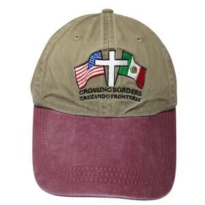 Crossing Borders Slideback Hat Multicolor One Size Adjustable Falcon